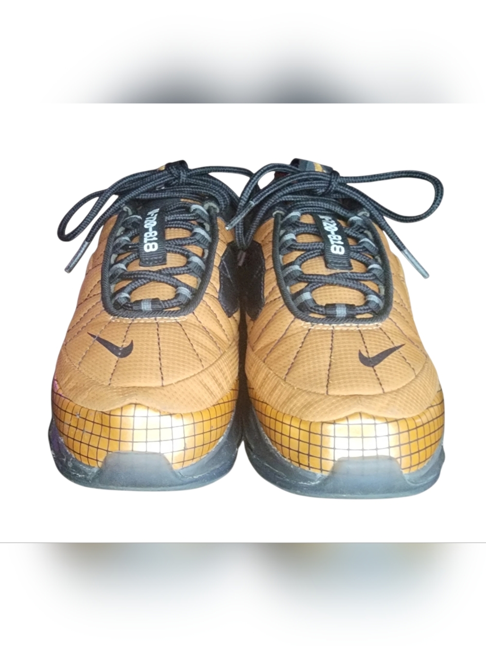 Nike Air MX 720-818 'Metallic Copper', Youth 3.5 - Picture 4 of 10
